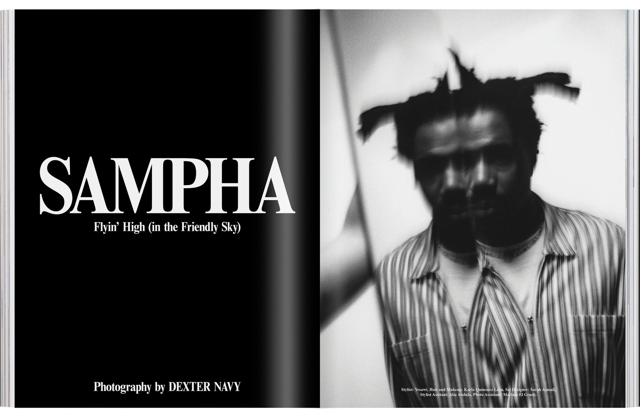 Issue 02: METAMORPHOSIS (Sampha by Dexter Navy cover)